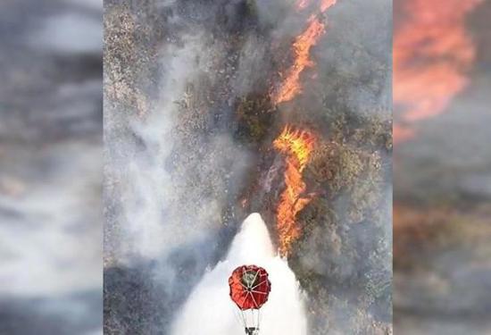 حريقٌ غابيّ في بورصة التركية: تدخّلٌ جوّيّ وبرّيّ مكثَّف لمواجهة الحريق