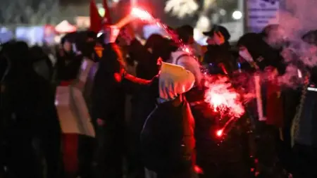 اعتقال 38مشتبهاً بهم في إطار التحقيق في مظاهرات غير مرخصة اعتقال 38مشتبهاً بهم في إطار التحقيق في مظاهرات غير مرخصة