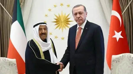 أردوغان ينعي أمير الكويت ويصفه بالصديق المخلص