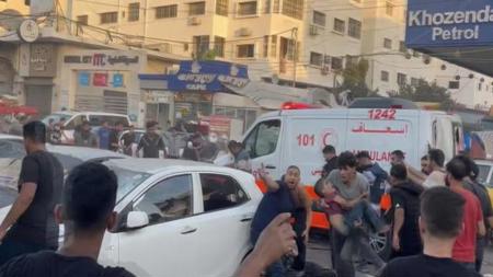  منظمة الصحة العالمية:"نشعر بالرعب من الهجوم على قافلة سيارات الإسعاف في غزة"