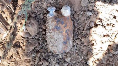 العثور على قنبلة يدوية لم تنفجر في منطقة غابات  بولاية مانيسا