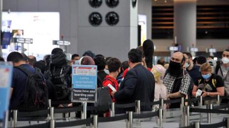 مطار إسطنبول يشهد كثافة في عدد الرحلات خلال يومين
