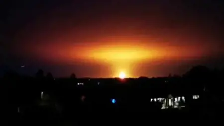 انفجار هائل يهز أكسفورد في بريطانيا