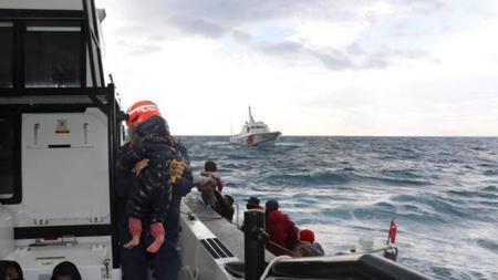 العثور على جثتين لمهاجرين غير الشرعيين قبالة سواحل إزمير