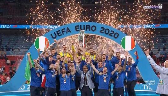 للمرة الثانية في تاريخها.. إيطاليا بطلا لـ"يورو 2020"