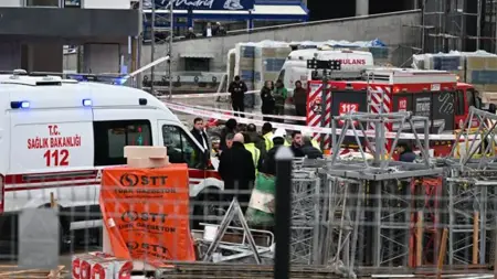 مصرع عاملان في أنقرة عقب سقوطهما من الطابق الـ30 لمبنى قيد الإنشاء