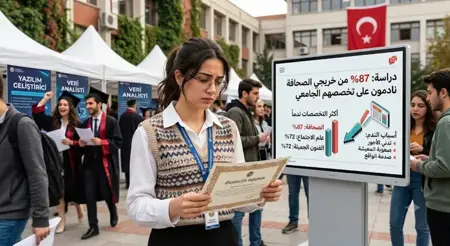 دراسة: 87% من خريجي الصحافة نادمون على تخصصهم الجامعي