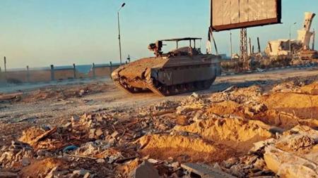 كتائب القسام تعلن استهداف منطقة تجمع دبابات وجنود الاحتلال في غزة