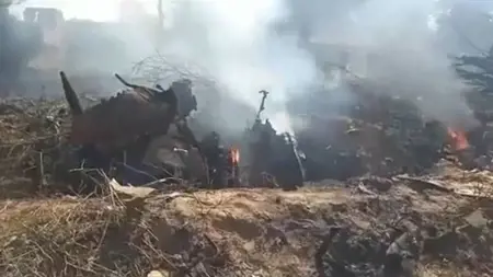 تحطم طائرتين عسكريتين وسط الهند