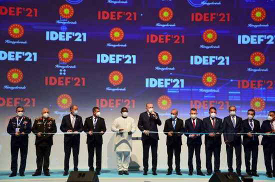 إسطنبول: افتتاح فعاليات معرض "IDEF" الدولي للصناعات الدفاعية