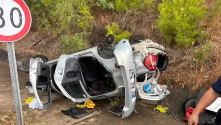 قتيل و4 جرحى بعد سقوط سيارة في منحدر بأيدين