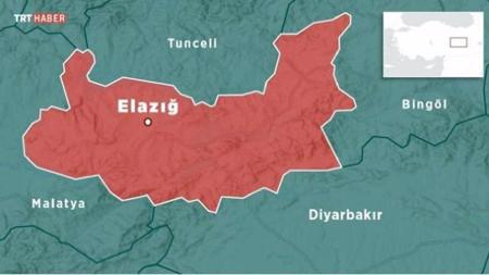 زلزال بقوة 3.3 درجة في إلازيغ شرقي تركيا