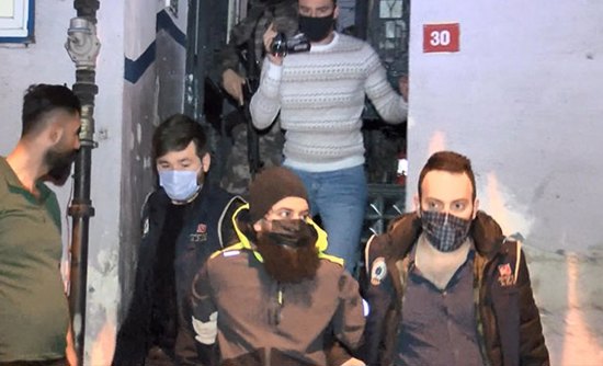 حملة اعتقالات واسعة ضد داعش بإسطنبول