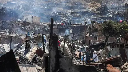 ارتفاع حصيلة حريق مدرستين في الكونغو إلى 29 طالباً