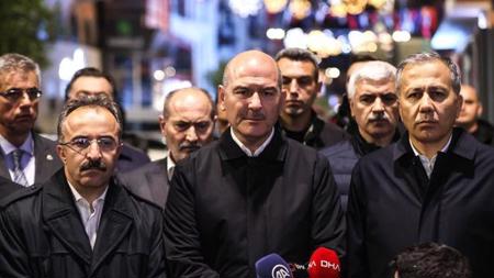 عاجل /وزير الداخلية التركي يعلن اعتقال المسؤول عن تفجير إسطنبول