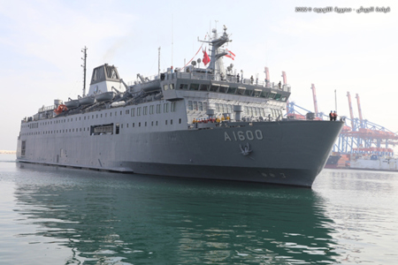 وصول سفينة تركية محملة بـ80 طن من المساعدات للجيش اللبناني