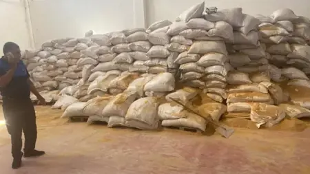 ضبط أطنان من المنتجات الفاسدة في مستودع بمدينة غازي عنتاب