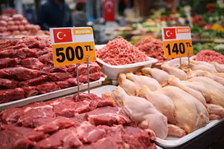 أسعار اللحوم والدواجن في تركيا اليوم الأحد