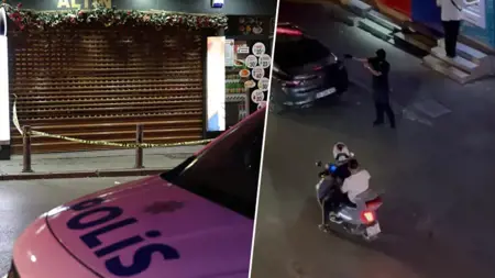 مسلح ملثم يطلق النار على محل مجوهرات في إزمير عقب نزاع سابق.. وتوقيفه سريعاً