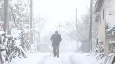 ثلوج أبريل تضرب جميع أنحاء تركيا