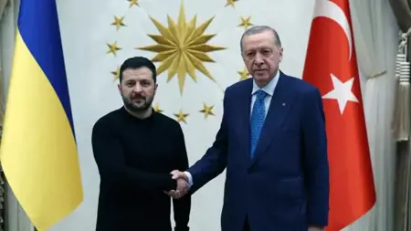 الرئيس أردوغان يهاتف زيلينسكي