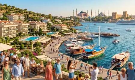 إيرادات السياحة التركية تقترب من 16 مليار دولار