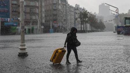 الكشف عن المناطق التي شهدت أكبر هطول للأمطار في إسطنبول