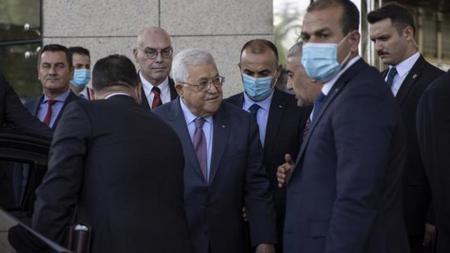 الرئيس الفلسطيني محمود عباس في زيارة رسمية للعاصمة التركية أنقرة