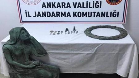 احباط عملية تهريب آثار في العاصمة التركية أنقرة