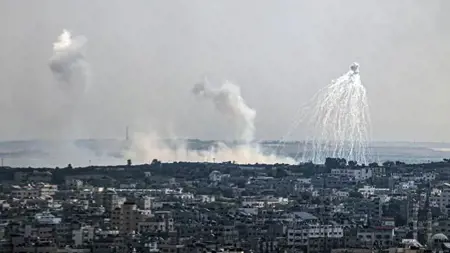 إسرائيل تستهدف مستشفى الدرة للأطفال في غزة بالقنابل الفسفورية
