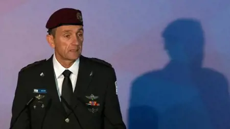 رئيس الأركان الإسرائيلي معربًا عن قلقه: "لم نشهد أبدًا أيامًا مثل هذه الأيام"