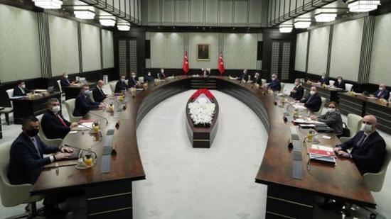 المجلس الرئاسي التركي يعقد أول اجتماعاته لعام 2022
