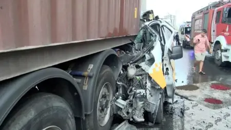 حادث يتسبب في ازدحام مروري شديد في اسطنبول