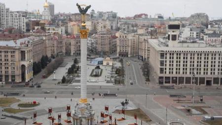إعلان حظر التجول في كييف