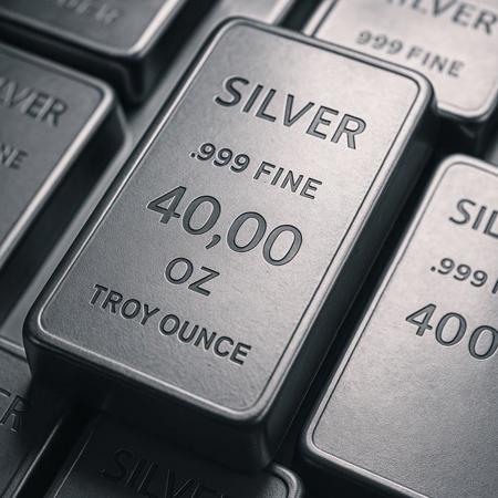 الفضة تتجاوز 40 دولارًا وتسجل أعلى مستوى منذ 2011