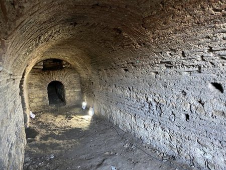 العثور على معرض روماني في قصر توب كابي