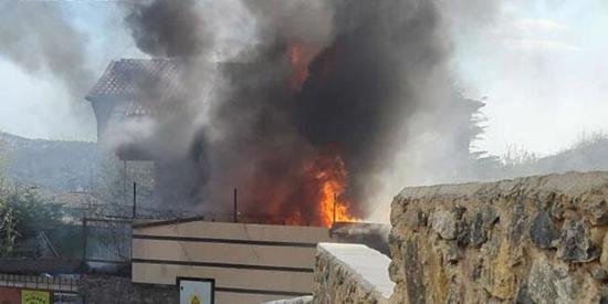 السيطرة على حريق داخل فيلا بمدينة اسطنبول دون إصابات 