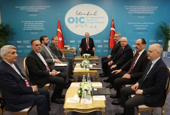 أردوغان يلتقي وزير الخارجية الإيراني في إسطنبول لبحث التصعيد مع إسرائيل أردوغان يلتقي وزير الخارجية الإيراني في إسطنبول لبحث التصعيد مع إسرائيل