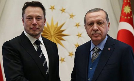اجتماع مثمر بين الرئيس أردوغان وإيلون ماسك