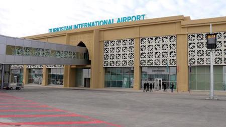 إجراء أول رحلة دولية من تركستان إلى تركيا