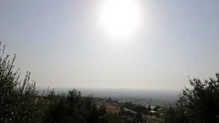 ارتفاع معدل الرطوبة في ولاية أنطاليا التركية