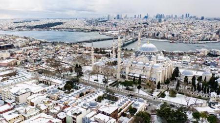 موعد تساقط الثلوج في اسطنبول