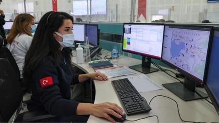 خطوط الطوارئ التركية تستجيب لـ 31 مليون و 964 ألف مكالمة خلال ثلاثة أشهر