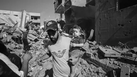 نزوح عدد مهول من سكان غزة منذ بداية العدوان الإسرائيلي نزوح عدد مهول من سكان غزة منذ بداية العدوان الإسرائيلي