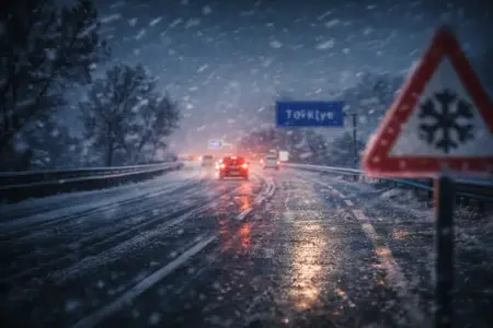 تركيا تحت الصقيع.. تحذيرات من رياح قوية وثلوج