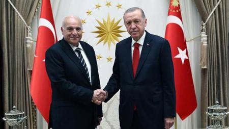 أردوغان يستقبل وزير خارجية الجزائر