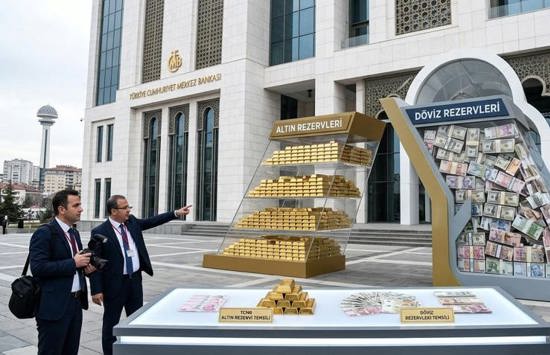احتياطي المركزي التركي يتجاوز 160 مليار دولار