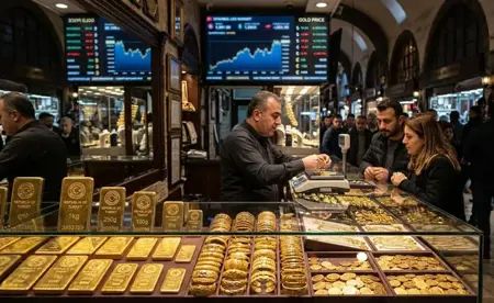 الذهب يبدأ الأسبوع بارتفاع.. والجرام عند 6080 ليرة