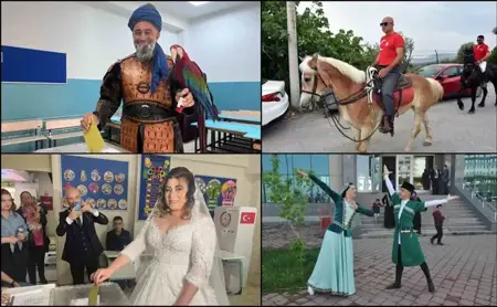 مشاهد مميزة في انتخابات جولة الإعادة التركية