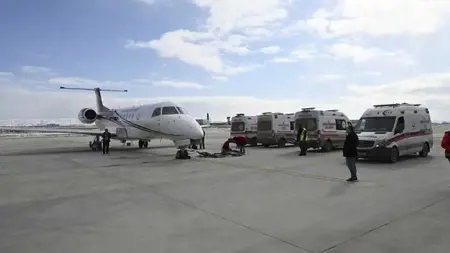 جرحى زلزال "كهرمان مرعش"  يتلقون العلاج في مستشفيات  أنقرة